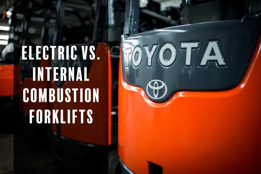 Electric vs. Internal Combustion&nbsp;Forklifts